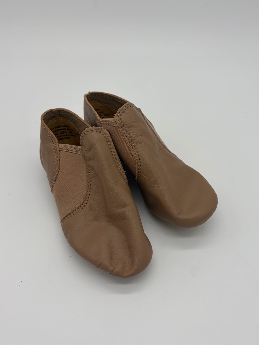 Capezio Kids Slip-On Dance Shoes - Brown